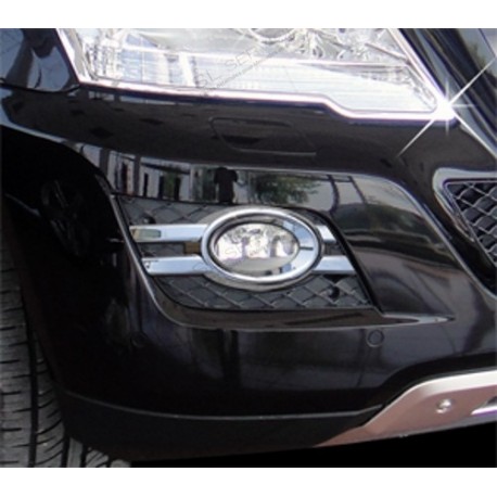 Cercle anti brouillard oval chromé ML W164 après 08/2008