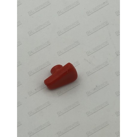 SYMBOLE ROUGE DE ROSETTE DE CHAUFFAGE