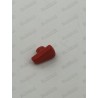 SYMBOLE ROUGE DE ROSETTE DE CHAUFFAGE