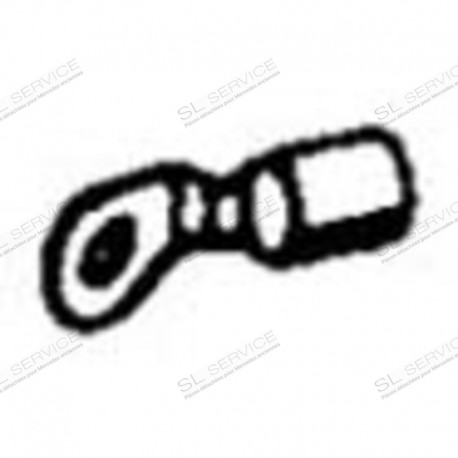 CLIPS FIXATION TRINGLE DE PORTE/SERRURE 27/55