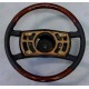 Volant origine sans airbag cuir/noyer avant 1981
