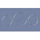 Cercle de compteur chromé W202
