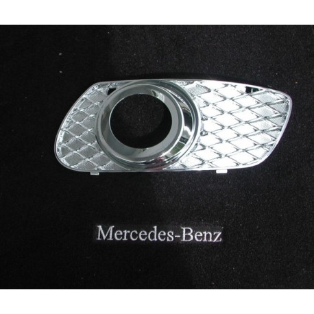Cercle anti brouillard chromé rond avec grille avant 07/2008
