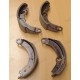 JEU DE 4  SEGMENTS DE FREINS  ARRIERE 190-230SL EN ECHANGE STANDARD