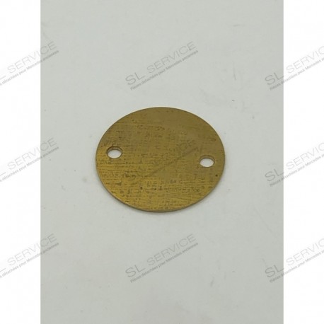 CLAPET   13°  + 02 MM