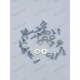 SET VIS RONDELLE POUR BAGUETTE ALU MARCHE PIEDS 37/52