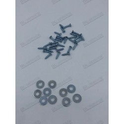 SET VIS RONDELLE POUR BAGUETTE ALU MARCHE PIEDS 37/52