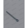 GOUPILLE 2.5 x 25 ECROU COURONNE