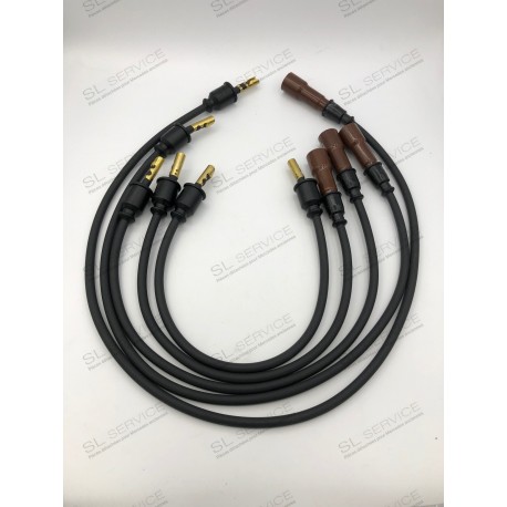 Kit cables d'allumage droit 1KOhm