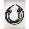 Kit cables d'allumage droit 1KOhm