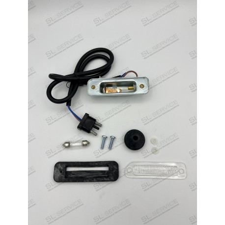 ECLAIRAGE DE PLAQUE ARRIERE COMPLET+AMPOULE