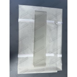 TOILE CIEL DE TOIT BLANC/CREME W113