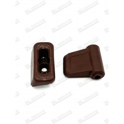 Clips et support pare soleil bordeaux