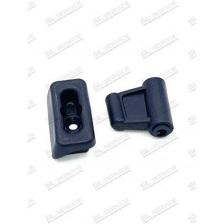 Clips maintien pare soleil bleu marine