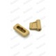 Clips et support pare soleil beige clair