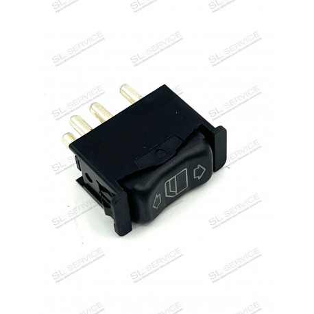 BOUTON LEVE VITRE GAUCHE 300-560 SL AP 1987