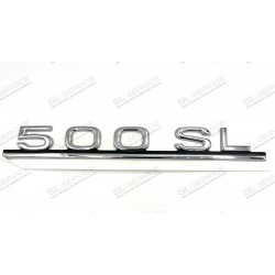 Monogramme de coffre 500SL après nr série 040189 à coller
