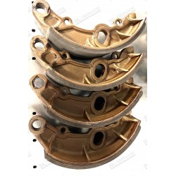 JEU DE 4 SEGMENTS DE FREIN AVANT EN ECHANGE STANDARD