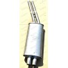 Silencieux intermédiaire 280-350-450SL zing alu