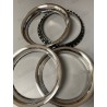 Eenjoliveurs 13 pouces inox poli 4 pièces