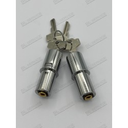 SET DE 2 BARILLETS SERRURE DE PORTE 2ème série