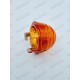 VERRE DE CLIGNOTANT ORANGE. RENFORCE