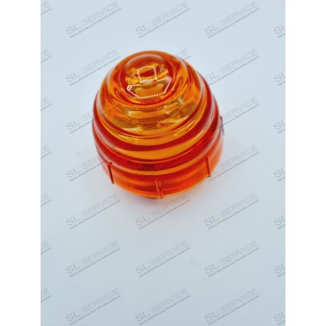 VERRE DE CLIGNOTANT ORANGE. RENFORCE