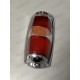 Verre de feux 190SL rouge/blanc/rouge avec chrome