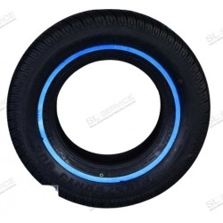 PNEU 185 X 80/13 FLANCS BLANCS 2 CM