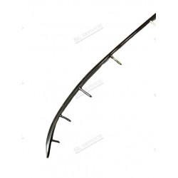 BAGUETTE CHROMEE RONDE SUR LUNETTE ARRIERE REPRO