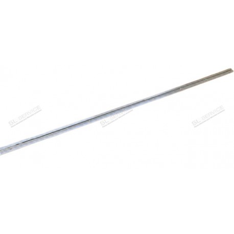 Baguette alu marche pieds pour tapis caoutchouc