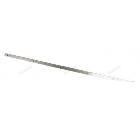 Baguette de maintien de joints bas de porte gauche