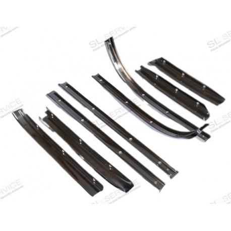 KIT 8 CORNIERES CHROMEES
