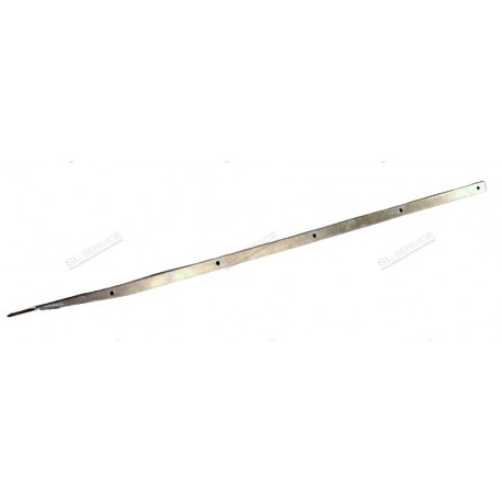 Baguette de maintien de joints bas de porte droite