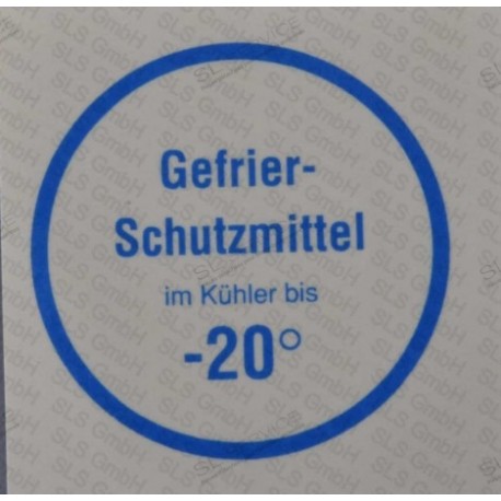 Autocollant  -20°