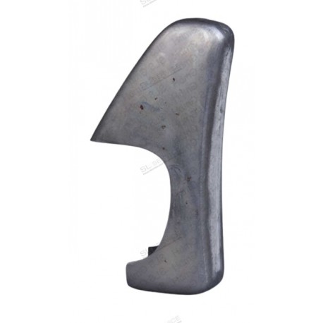 Butoir arrière gauche sans éclairage de plaque à chromer 190sl  SANS TROU A CHROMER