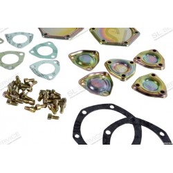 KIT PLAQUE FERMETURE BLOC AVEC JOINTS ET VIS