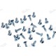 KIT DE MONTAGE BAGUETTE LATERALE CHROME