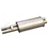 SILENCIEUX ARRIERE ZINC ALU