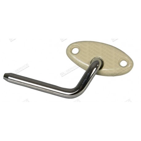 SUPPORT CHROME PARE SOLEIL APRES 1967 GAUCHE