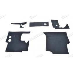 Jeu de garnitures isolante sous tableau de bord