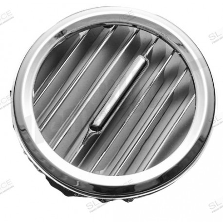 GRILLE AERATION CHROME TABLEAU DE BORD