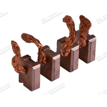JEU DE 4 CHARBONS DEMARREUR