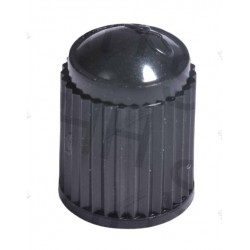 BOUCHON DE VALVE EN PLASTIQUE NOIR