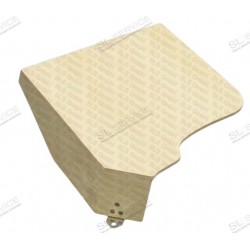 COUVERCLE EN BOIS GAUCHE BANQUETTE ARRIERE