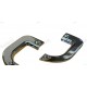 PAIRE PLAQUE RECOUVREMENT SERRURE