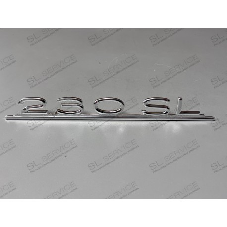 INSCRIPTION ''230SL''
