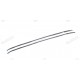 PAIRE DE BAGUETTE DE TOIT CHROME HAUT AVEC FIXATION