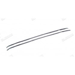 PAIRE DE BAGUETTE DE TOIT CHROME HAUT AVEC FIXATION