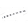 PAIRE DE BAGUETTE DE TOIT CHROME HAUT AVEC FIXATION